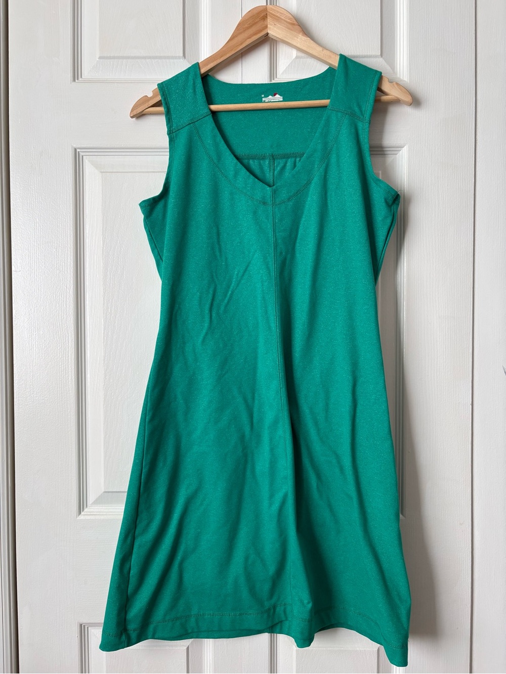 Kavu Emerald Green Sleeveless V-Neck Dress